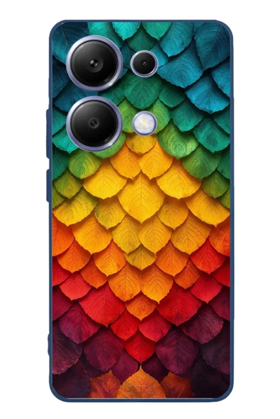 Le Balvo Poco X7 Pro Uyumlu Efsun Renk Demeti Baskılı Silikon Kılıf ürün görseli 1