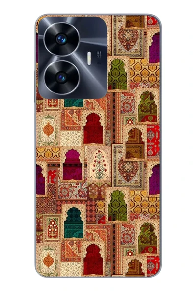 Le Balvo Realme C55 Uyumlu Seccadeler Baskılı Silikon Kılıf ürün görseli 1