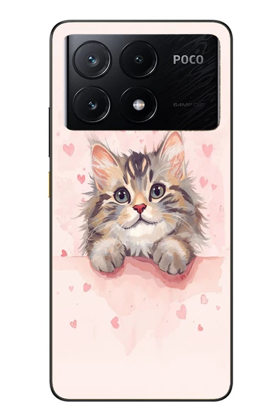 Le Balvo Poco X6 Pro Uyumlu Benim Kedim Baskılı Silikon Kılıf ürün görseli 1