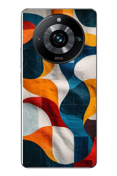Le Balvo Realme 11 Pro Uyumlu Modern Desenler Baskılı Silikon Kılıf ürün görseli 1