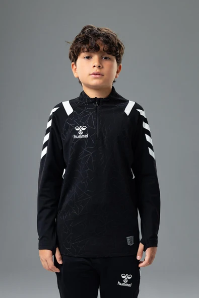 Hummel Dream Çocuk Antrenman Eşofman Üstü Siyah ürün görseli 1