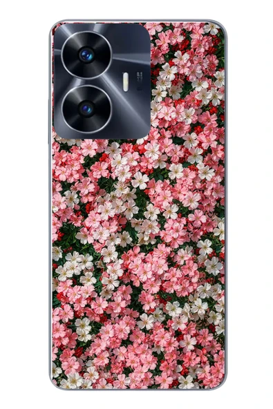 Le Balvo Realme C55 Uyumlu Ahenkli Papatyalar Baskılı Silikon Kılıf ürün görseli 1