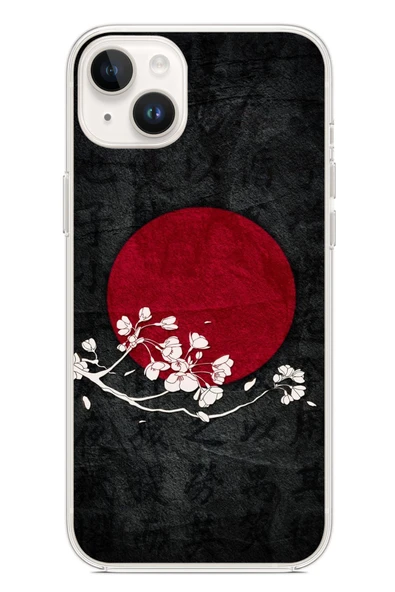 Le Balvo İphone 14 Plus Uyumlu Ay Tutulması Baskılı Silikon Kılıf ürün görseli 1