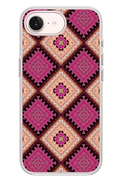 Le Balvo İphone 17e Uyumlu Pembe Yavrusu Motifleri Baskılı Silikon Kılıf ürün görseli 1