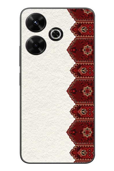 Le Balvo Redmi 13 Uyumlu Halı Köşesi Baskılı Silikon Kılıf ürün görseli 1