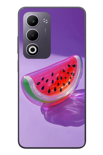 Le Balvo Oppo A5 4G Uyumlu Karpuz Jelibon Baskılı Silikon Kılıf ürün görseli 1