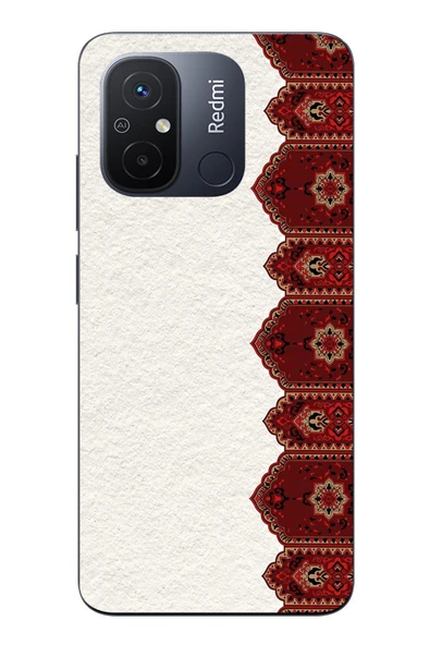 Le Balvo Redmi 12C Uyumlu Halı Köşesi Baskılı Silikon Kılıf ürün görseli 1