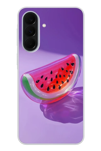 Le Balvo Samsung Galaxy A37 Uyumlu Karpuz Jelibon Baskılı Silikon Kılıf ürün görseli 1