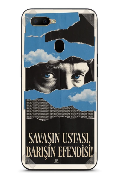 Le Balvo Oppo A5S Uyumlu Savaşın Ustası Atatürk Baskılı Silikon Kılıf ürün görseli 1