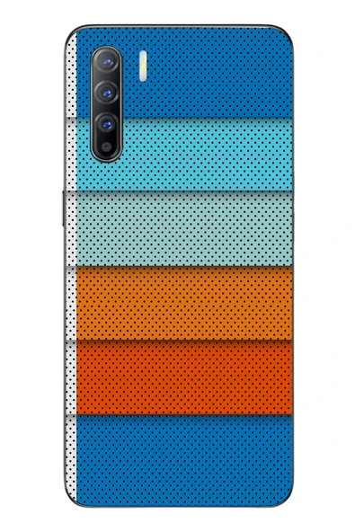 Le Balvo Oppo Reno 3 Uyumlu Renk Geçişi Baskılı Silikon Kılıf ürün görseli 1