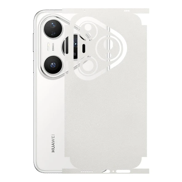 Huawei Pura 80 Pro 5G ile Uyumlu Bumper Serisi Premium Kaplama 360  Beyaz ürün görseli 1