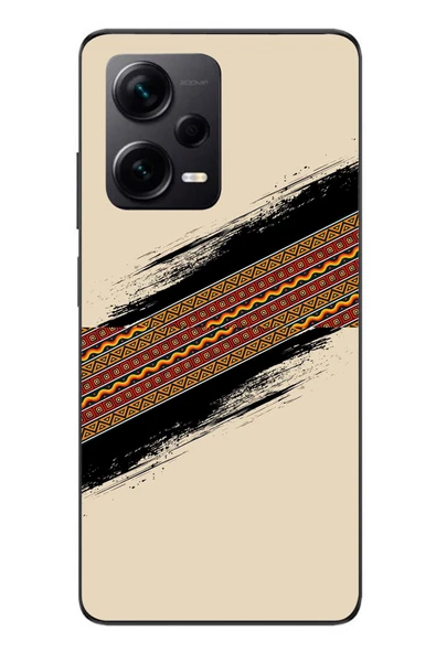 Le Balvo Redmi Note 12 Pro Plus Uyumlu Yan Motif Baskılı Silikon Kılıf ürün görseli 1