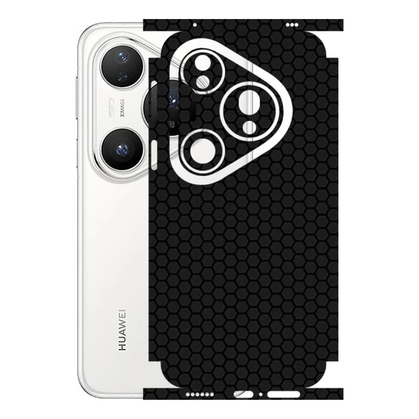 Huawei Pura 80 Pro 5G ile Uyumlu Bumper Serisi Premium Kaplama 360  Siyah ürün görseli 1