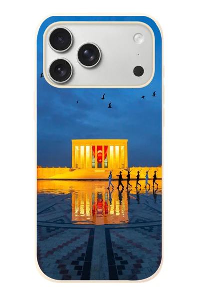 Le Balvo İphone 17 Pro Max Uyumlu Anıtkabir Baskılı Silikon Kılıf ürün görseli 1