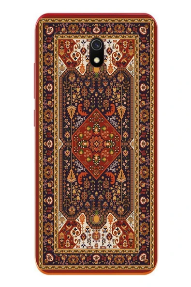 Le Balvo Redmi 8A Uyumlu Anadolu Motif Halısı Baskılı Silikon Kılıf ürün görseli 1