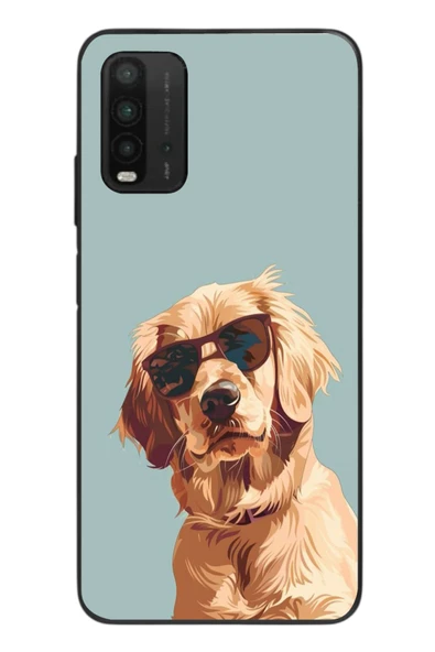 Le Balvo Redmi 9T Uyumlu Karizmatik Köpek Baskılı Silikon Kılıf ürün görseli 1