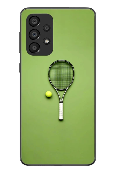 Le Balvo Samsung Galaxy A33 Uyumlu Tenis Raketi Baskılı Silikon Kılıf ürün görseli 1