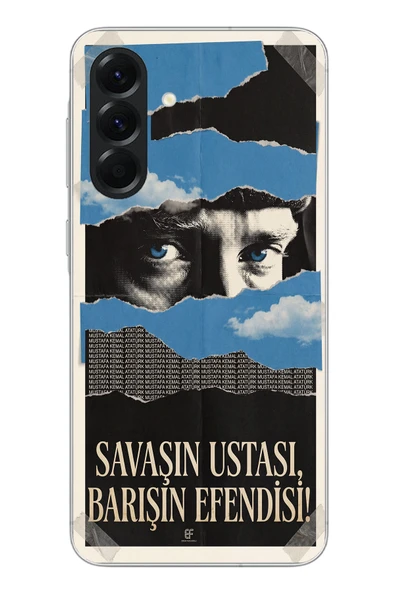Le Balvo Samsung Galaxy A56 Uyumlu Savaşın Ustası Atatürk Baskılı Silikon Kılıf ürün görseli 1