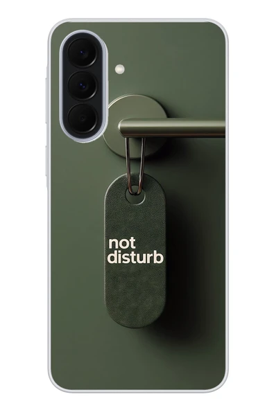 Le Balvo Samsung Galaxy A37 Uyumlu Not Disturb Baskılı Silikon Kılıf ürün görseli 1