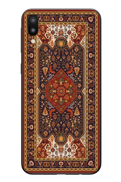Le Balvo Samsung Galaxy M31 Uyumlu Anadolu Motif Halısı Baskılı Silikon Kılıf ürün görseli 1