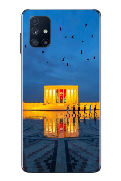 Le Balvo Samsung Galaxy M51 Uyumlu Anıtkabir Baskılı Silikon Kılıf ürün görseli 1