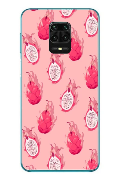 Le Balvo Redmi Note 9s Uyumlu Ejder Meyvesi Baskılı Silikon Kılıf ürün görseli 1
