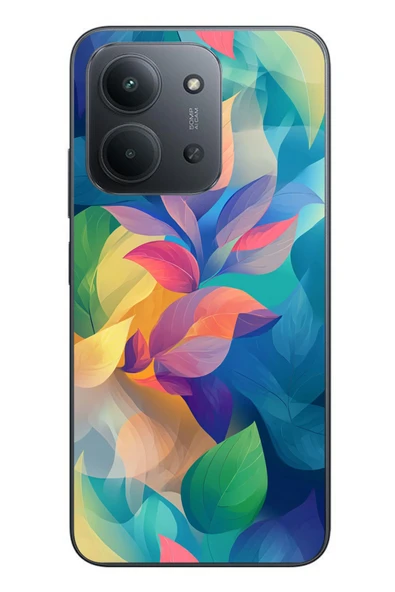 Le Balvo Redmi 15C Uyumlu Yumuşak Dalgalı Baskılı Silikon Kılıf ürün görseli 1