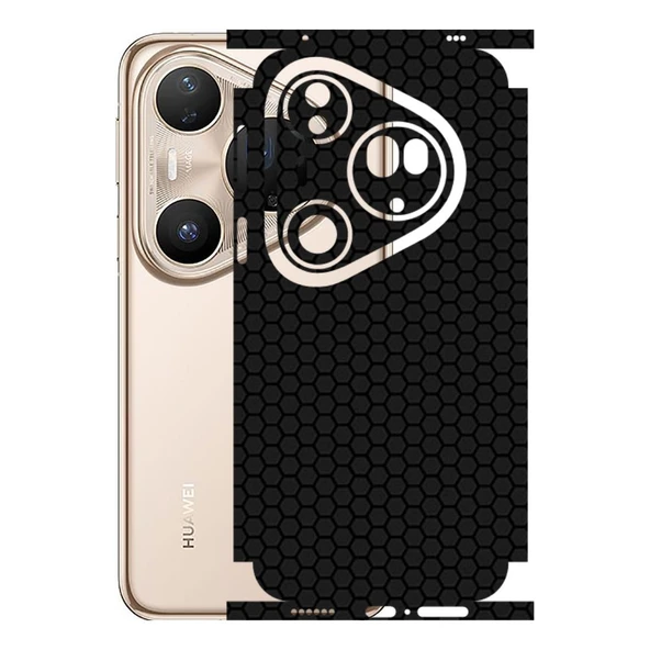 Huawei Pura 80 Ultra 5G ile Uyumlu Bumper Serisi Premium Kaplama 360  Siyah ürün görseli 1