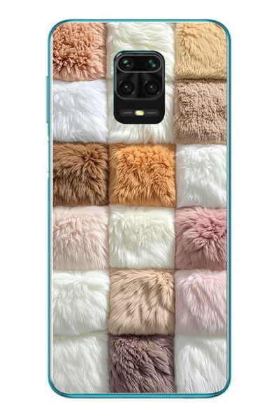 Le Balvo Redmi Note 9s Uyumlu Pofuduk Desenler Baskılı Silikon Kılıf ürün görseli 1
