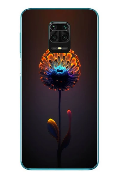 Le Balvo Redmi Note 9s Uyumlu Büyülü Çiçek Baskılı Silikon Kılıf ürün görseli 1