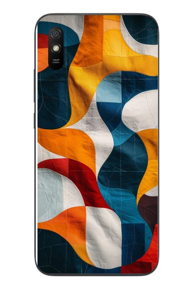 Le Balvo Redmi 9A Uyumlu Modern Desenler Baskılı Silikon Kılıf ürün görseli 1
