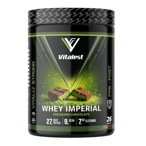 Vitalest Whey Imperial 988 gr Fıstıklı Çikolata ürün görseli 1