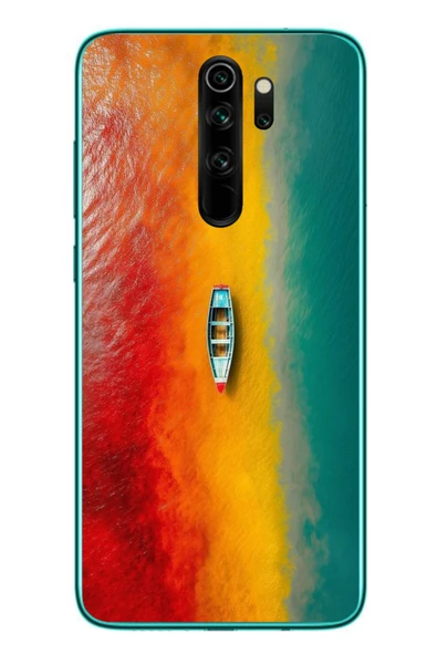 Le Balvo Redmi Note 8 Pro Uyumlu Rengarenk Tekne Baskılı Silikon Kılıf ürün görseli 1