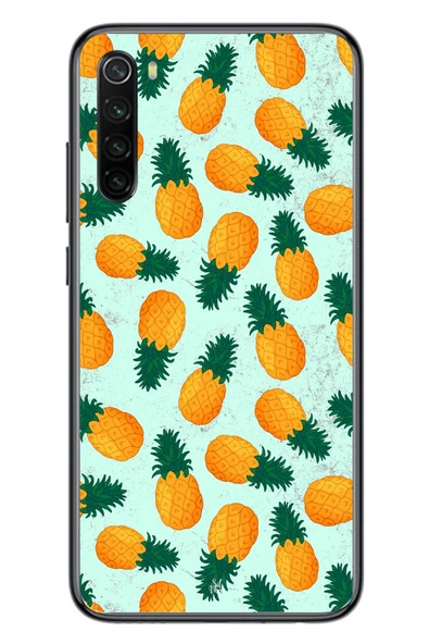 Le Balvo Redmi Note 8 Uyumlu Ananaslar Baskılı Silikon Kılıf ürün görseli 1