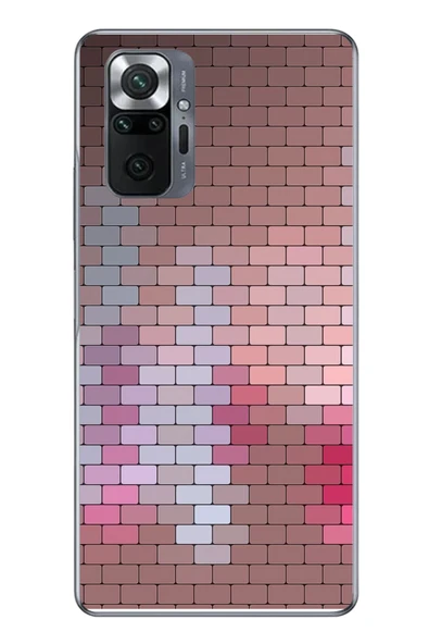 Le Balvo Redmi Note 10 Uyumlu Renkli Duvar Baskılı Silikon Kılıf ürün görseli 1