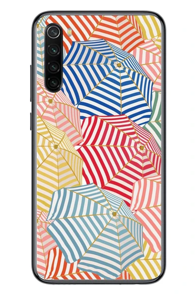 Le Balvo Redmi Note 8 Uyumlu Şemsiyeler Baskılı Silikon Kılıf ürün görseli 1