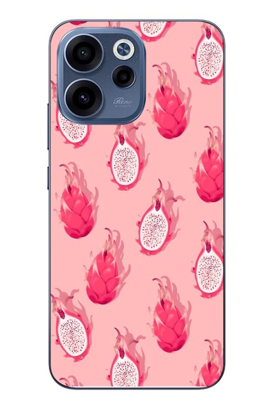 Le Balvo Oppo Reno 15F Uyumlu Ejder Meyvesi Baskılı Silikon Kılıf ürün görseli 1