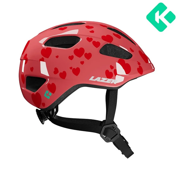 Lazer Nutz 2.0 Kineticore Çocuk Bisiklet Kaskı Little Hearts +GR Turnfit BLC2547893442 ürün görseli 1