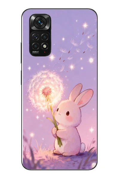 Le Balvo Redmi Note 11 - 11s Uyumlu Büyülü Tavşan Baskılı Silikon Kılıf ürün görseli 1