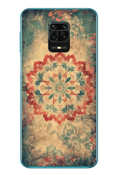 Le Balvo Redmi Note 9s Uyumlu Ebru Çizgisel Baskılı Silikon Kılıf ürün görseli 1