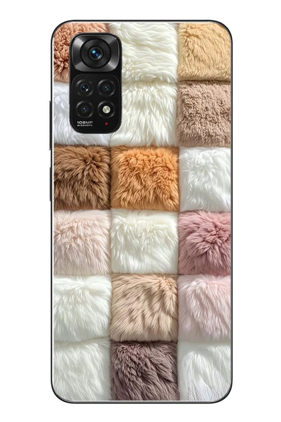 Le Balvo Redmi Note 11 - 11s Uyumlu Pofuduk Desenler Baskılı Silikon Kılıf ürün görseli 1