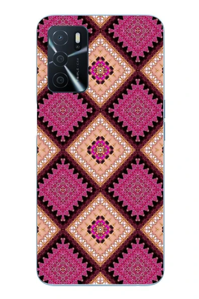 Le Balvo Oppo A16 Uyumlu Pembe Yavrusu Motifleri Baskılı Silikon Kılıf ürün görseli 1