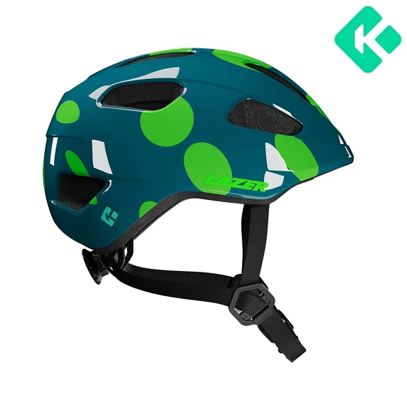 Lazer Nutz 2.0 Kineticore Çocuk Bisiklet Kaskı Green Dots Turnfit BLC2547893352 ürün görseli 1