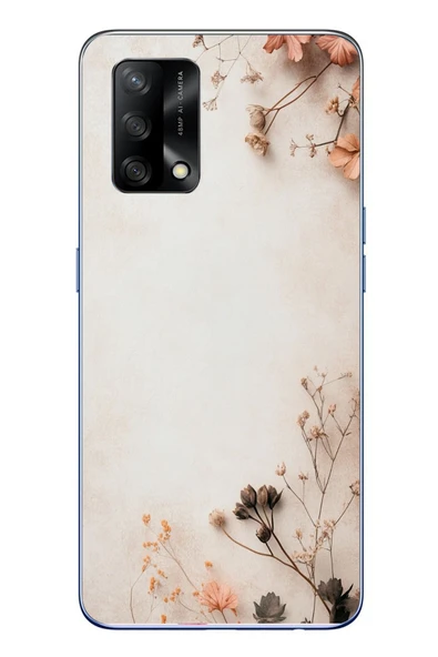 Le Balvo Oppo A74 Uyumlu Kuru Dallar Baskılı Silikon Kılıf ürün görseli 1