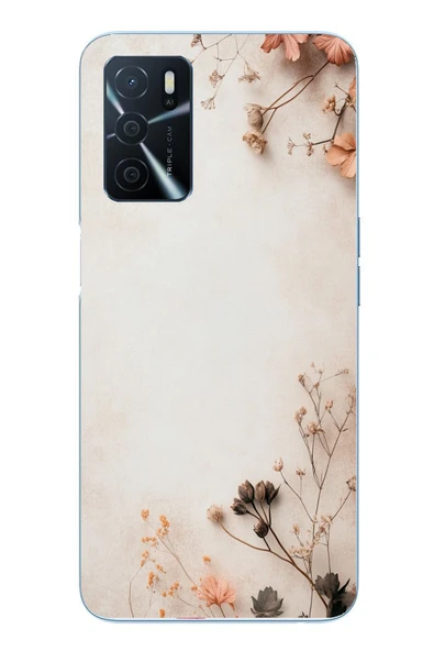 Le Balvo Oppo A16 Uyumlu Kuru Dallar Baskılı Silikon Kılıf ürün görseli 1
