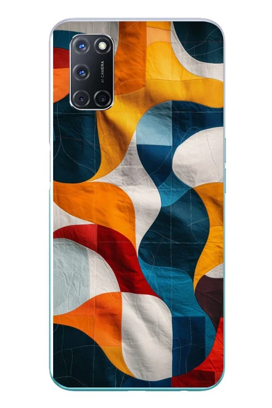 Le Balvo Oppo A52 Uyumlu Modern Desenler Baskılı Silikon Kılıf ürün görseli 1