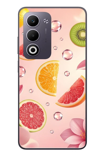 Le Balvo Oppo A5 4G Uyumlu Meyve Dilimleri Baskılı Silikon Kılıf ürün görseli 1