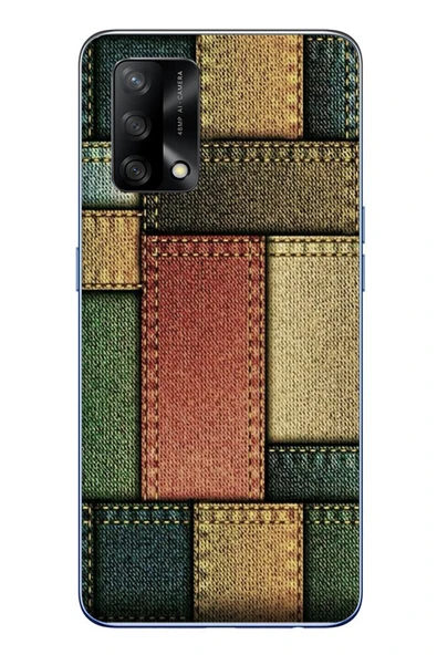 Le Balvo Oppo A74 Uyumlu Kot Cepleri Baskılı Silikon Kılıf ürün görseli 1
