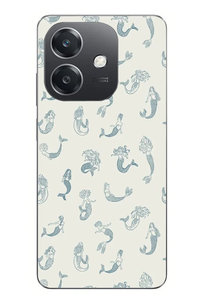 Le Balvo Oppo A3 Uyumlu Deniz Kızları Baskılı Silikon Kılıf ürün görseli 1
