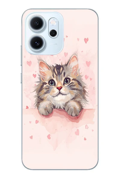Le Balvo Oppo Reno 14F Uyumlu Benim Kedim Baskılı Silikon Kılıf ürün görseli 1